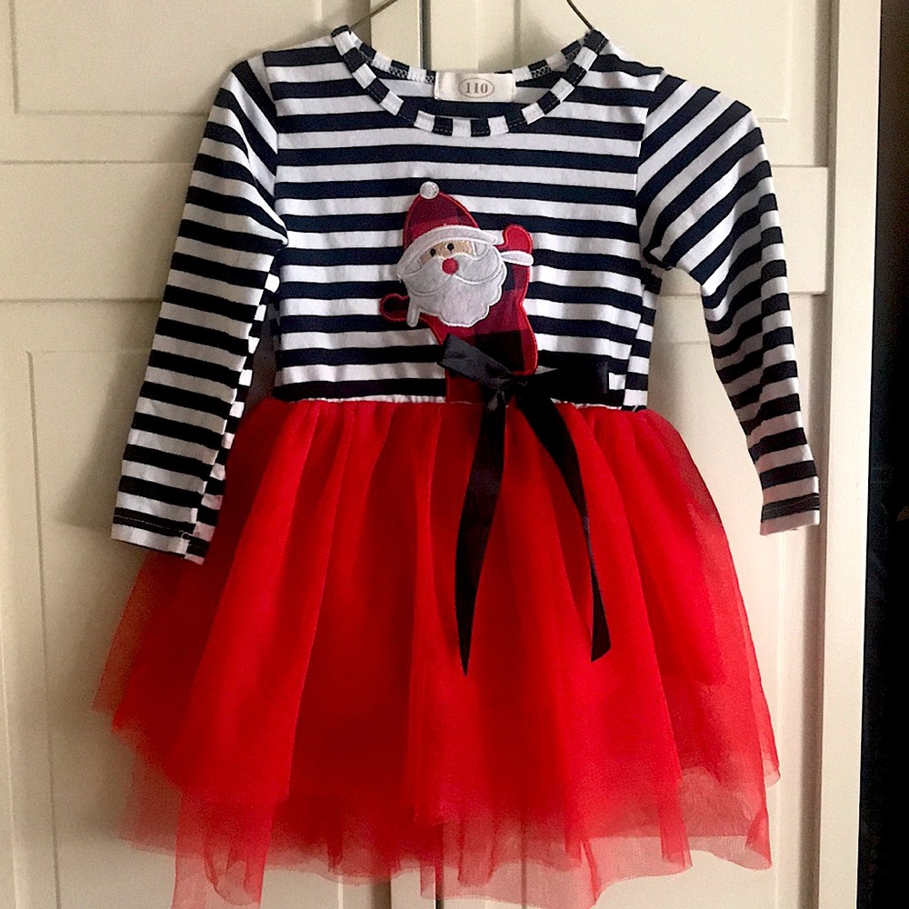Toddlers girls Christmas dress.